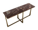 Cowell Console Table - Maroon Lavante Marble by Matho Sun, view 8