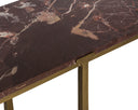 Cowell Console Table - Maroon Lavante Marble by Matho Sun, view 9