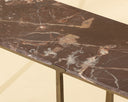 Cowell Console Table - Maroon Lavante Marble by Matho Sun, view 4