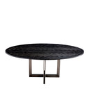 Oval Oak Dining Table Melchior