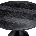 Round Oak Dining Table Melchior