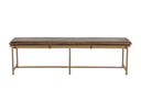 Zancor Bench - Antique Brass by Matho Sun, view 7