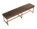 Zancor Bench - Antique Brass by Matho Sun, view 8