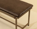 Zancor Bench - Antique Brass by Matho Sun, view 4