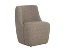 Fabien Wheeled Dining Chair by Matho Sun, view 4