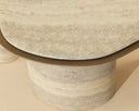 Isola Coffee Table - Travertine Look by Matho Sun, view 4