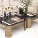 Vintage Mastercraft Coffee Table Courrier