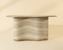 Isola Console Table - Travertine Look by Matho Sun, view 2
