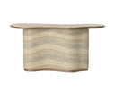 Isola Console Table - Travertine Look by Matho Sun, view 7