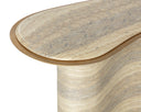 Isola Console Table - Travertine Look by Matho Sun, view 10
