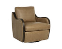 Arnaud Swivel Lounge Chair - Espresso by Matho Sun, view 5