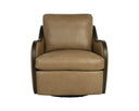 Arnaud Swivel Lounge Chair - Espresso by Matho Sun, view 6