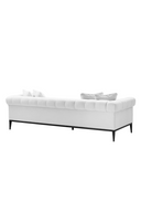 White Tufted Sofa Aurelio