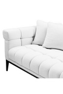 White Tufted Sofa Aurelio