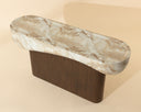 Oreste Console Table - Marble Look by Matho Sun, view 3