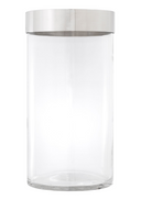 Clear Glass Hurricane L Vertex