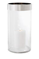 Clear Glass Hurricane L Vertex