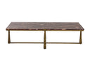 Cowell Coffee Table - Maroon Lavante Marble by Matho Sun, view 7