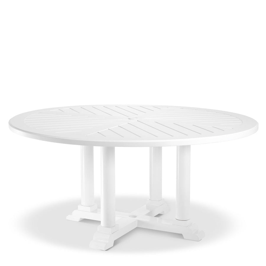 Round Outdoor Dining Table L Bell Rive