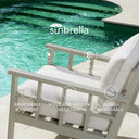 Metal Outdoor Armchair Ocean Club