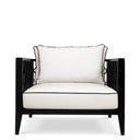 Metal Outdoor Armchair Ocean Club