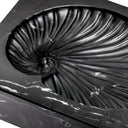 Black Marble Shell Fossil Conchiglia