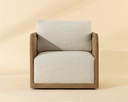 Otranto Swivel Armchair by Matho Sun, view 2