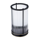 Bronze Cylindrical Glass Hurricane S Mayson