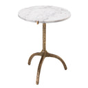 White Marble Side Table Cortina