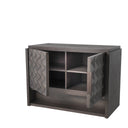 Geometric Meranti Wood Dresser S Jane