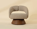 Gemello Swivel Lounge Chair by Matho Sun, view 3