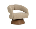 Gemello Swivel Lounge Chair by Matho Sun, view 5