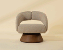 Gemello Swivel Lounge Chair by Matho Sun, view 2