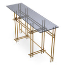Smoked Glass Console Table Quinn