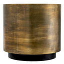 Vintage Brass Round Planter Jasper