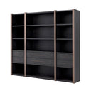 Gray Oak Shelving Cabinet Canova