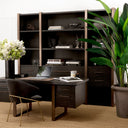Gray Oak Shelving Cabinet Canova