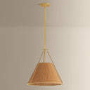 Aged Brass Sunside Pendant 18" by Hudson Valley, view 6