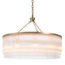Glass Layered Chandelier L Hector