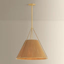 Aged Brass Sunside Pendant 26" by Hudson Valley, view 2
