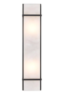 Alabaster Bronze Wall Lamp Spike