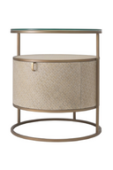 Round Nightstand Napa Valley