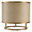 Woven Oak Side Table Napa Valley