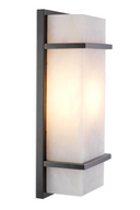 Alabaster Bronze Wall Lamp Spike