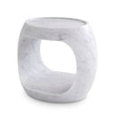 Marble Side Table Low Clipper