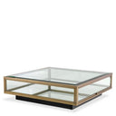 Square Glass Coffee Table Ryan