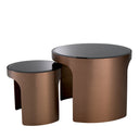 Glass Side Tables (2) Piemonte