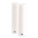 White Artificial Candle Holder (2)