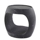 Marble Side Table Low Clipper