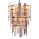 Tiered Glass Chandelier Greyson